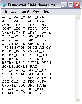 Example of a configuration file