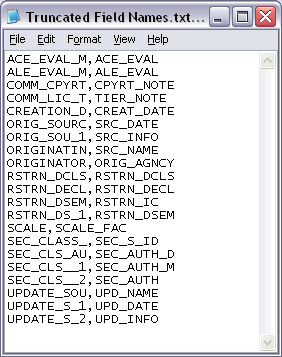 Creating a configuration file for renaming shapefile fields—ArcMap ...