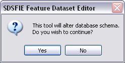 SDSFIE Feature Dataset Editor