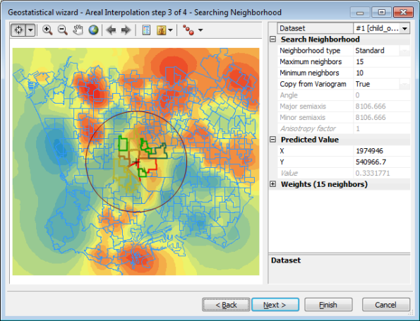 Pane 3 of the Geostatistical Wizard