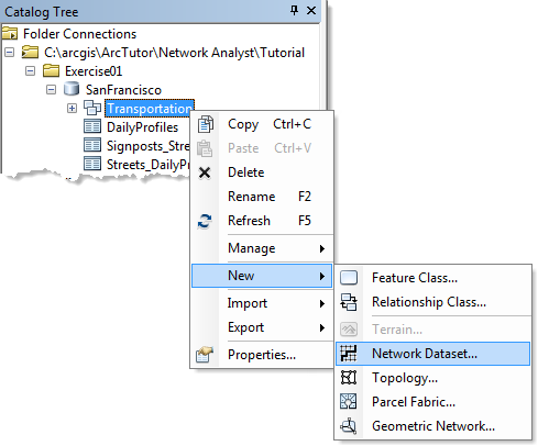 create a new shapefile in arcmap