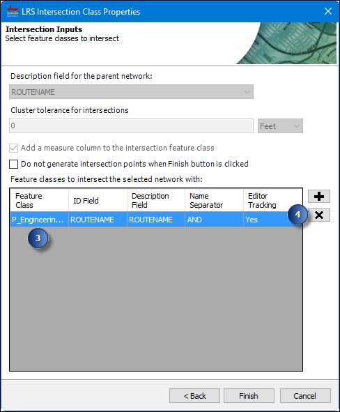 Removing intersecting feature classes