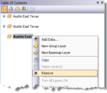 Removing the Austin East data frame from the Austin East map