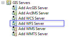 Add WFS Server