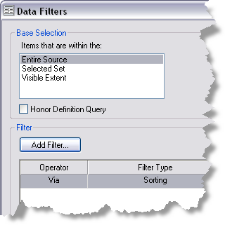 Sorting filter