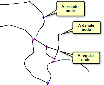 The different types of nodes rendered by the Node Renderer tool