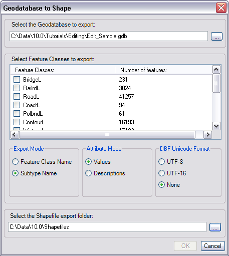 create a shapefile in arcmap