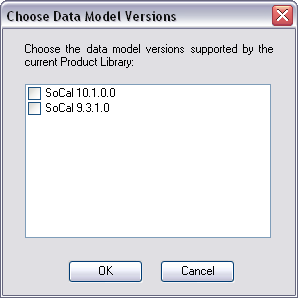 Choose Data Model Versions