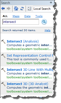 Results for search on "intersect"