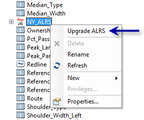 Upgrade ALRS Context menu
