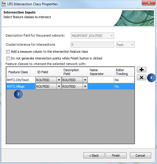 Removing intersecting feature classes