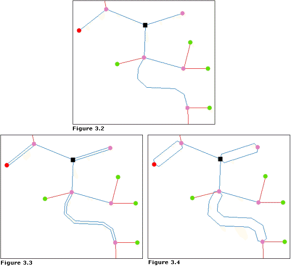 Separate Overlapping Links—Offset example