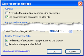 Controlling the output from Spatial Analyst tools