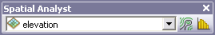 Spatial Analyst toolbar