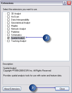 Enabling the extension