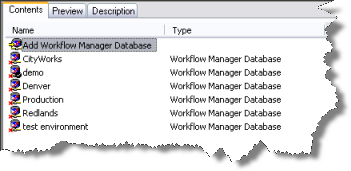 Add Workflow Manager Database