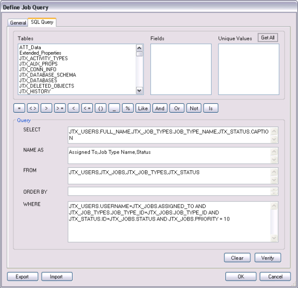 SQL View