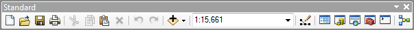 ArcMap Standard toolbar