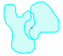 Overlapping sales areas selected Overlapping sales areas selected