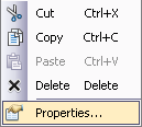 The Properties command The Properties command