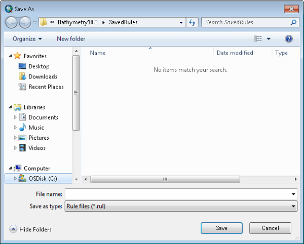 Save As dialog box Save As dialog box