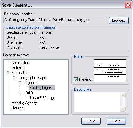 Preview of legend Preview of legend