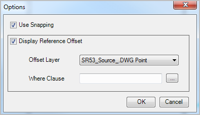 Identify LRS Options dialog box