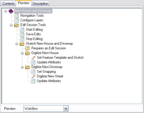 Preview of a task assistant workflow in ArcCatalog Preview of a task assistant workflow in ArcCatalog