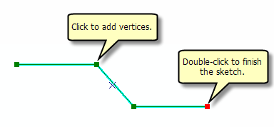 Straight segments