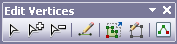 The Edit Vertices toolbar