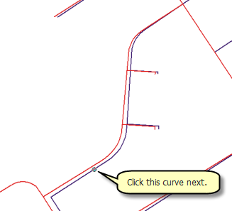 End point of the multiple displacement links