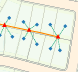 Transformers or meters at the endpoints of electric lines