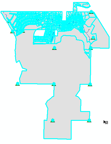 Select adjustment parcels