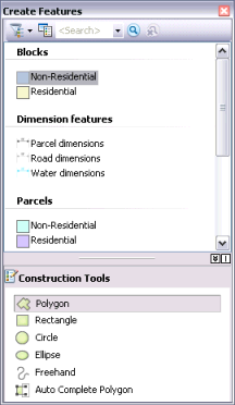 create features arcmap