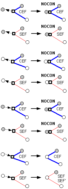 Stretching and moving network features