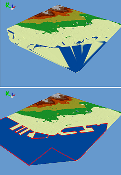 Using surface constraints