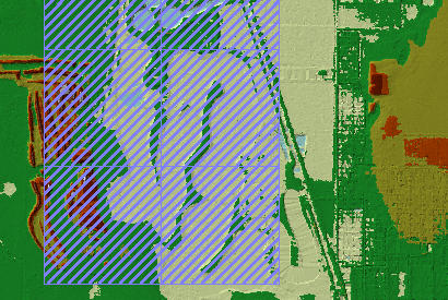 Dirty terrain tiles