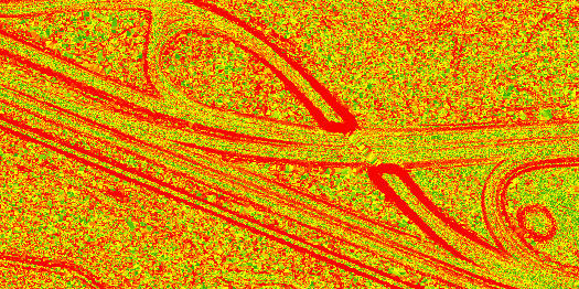 Slope analysis from lidar