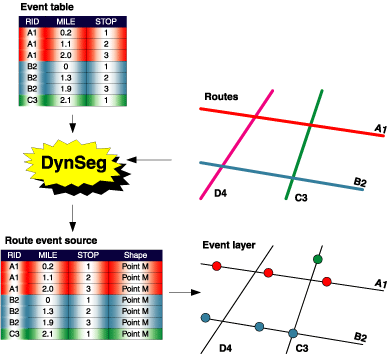 Result of the dynamic segmentation process
