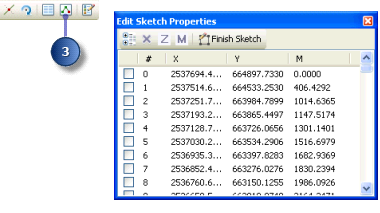 Edit sketch properties