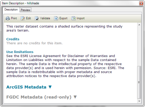 Creating Metadata