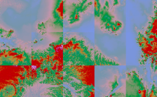 Shaded Relief on rasters within mosaic dataset