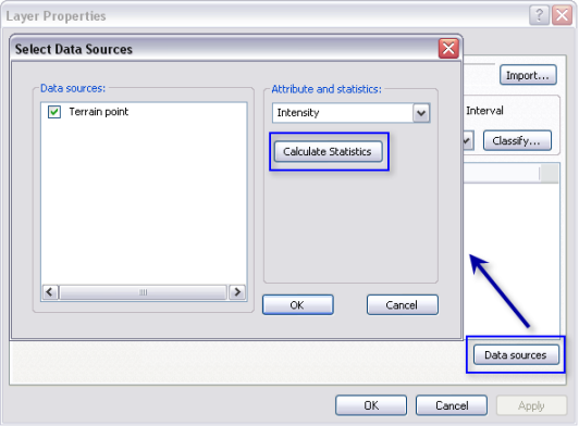 Select Data Sources dialog box