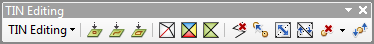 TIN Editing toolbar