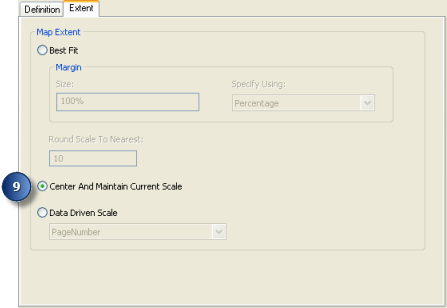 Data Driven Pages Extent UI steps for enabling Data Driven Pages example