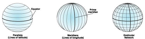 World Map with Latitudes and Longitudes - GIS Geography