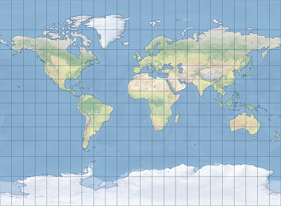 miller cylindrical projection