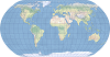 An example of the natural Earth map projection