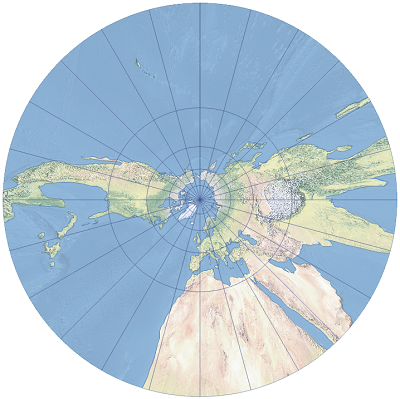 gprojector turn azimuthal map to equirectangular