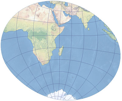 oblique map projection